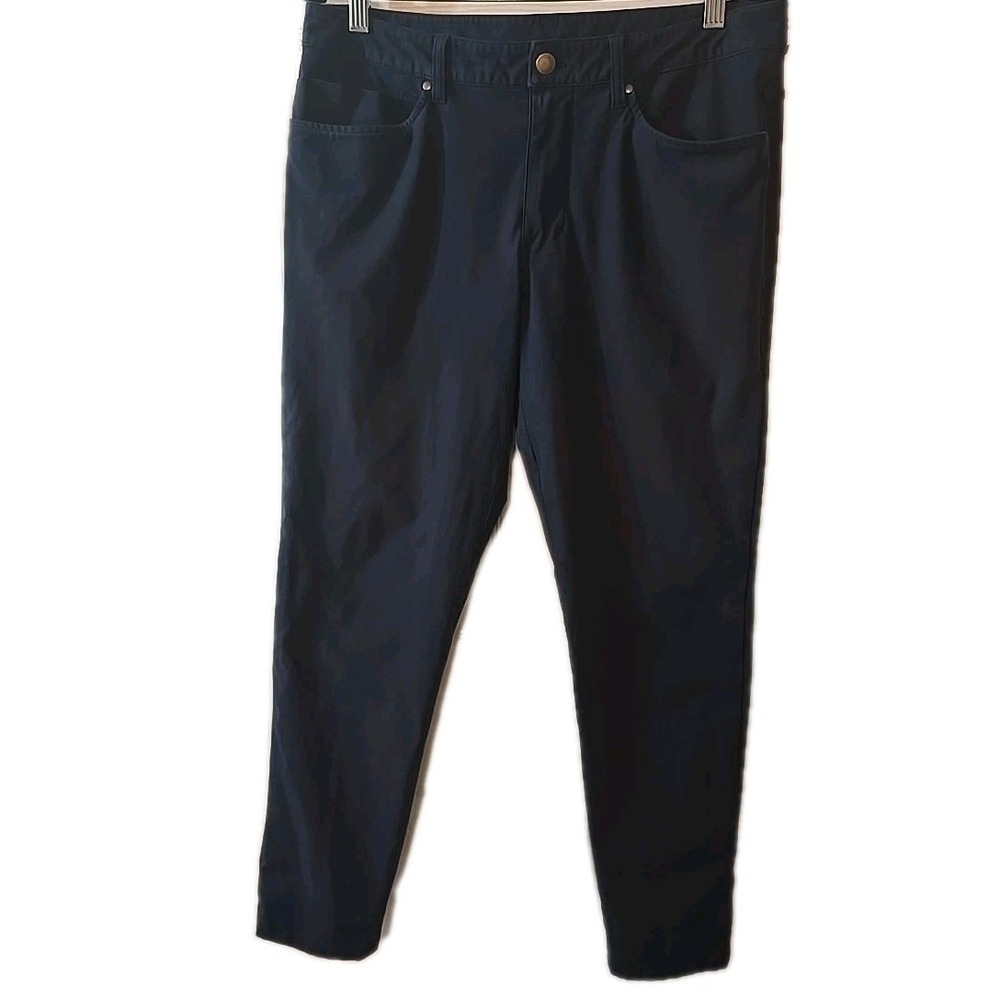 Lululemon ABC Classic Warpstreme 5 Pocket Pants Navy‎ Blue Men's Size 32x29
